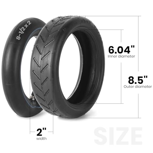 AR-PRO Pneumatic Scooter Tire and Tube Set