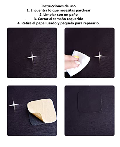 Voarge Riparatore in pelle autoadesivo