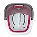 Solac ME7756 - Hidromasajeador de pies, plegable, 6 litros, masaje con burbujas,...