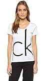 Calvin Klein Women's Short Sleeve V-Neck Top