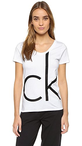 Calvin Klein Women's Short Sleeve V-Neck Top