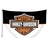 Felizer Motorcycle Lovers Gifts flag Fade Proof Banner Wall Hanging Flag（3x5ft,Vivid Color,Polyster）For Man Cave,Dorm,Gift Needs