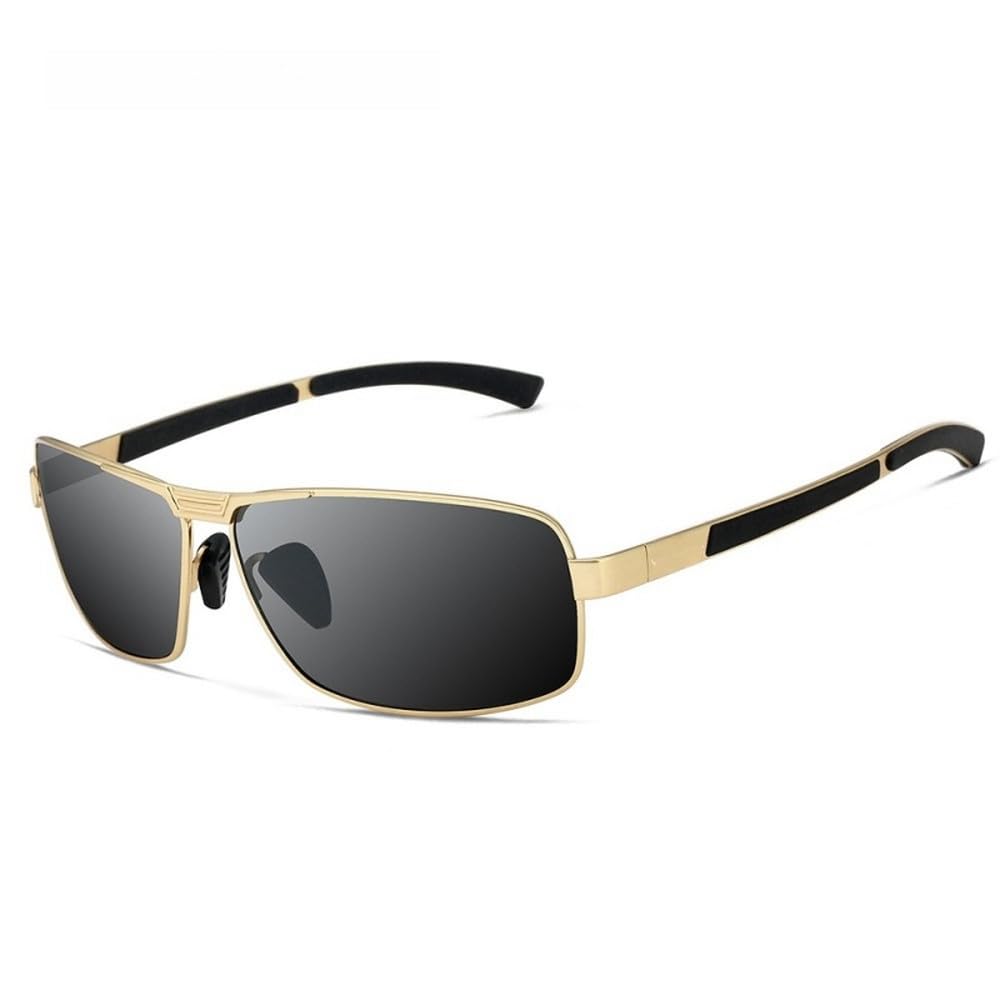 Gafas de sol polarizadas con protección UV, ideales para conducir y andar en bicicleta.