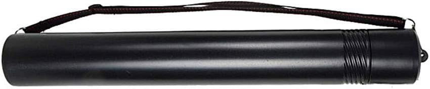 U-K 1PCS Reusable Plastic Picture Storage Tube with Carry Strap Rotate Drawing Cylinder Poster Scroll Holder for Artists and Planners Black Deft : Arts, Crafts & Sewing