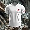 Akgukrseh Tshirt Men Mens Smart Casual T Shirt Black and White Striped Polo Shirts for Adult Tshirts Short Sleeved Cotton Blend Work Gym Crew Neck Sleeve Top Birthday Gifts (White,4XL) #1
