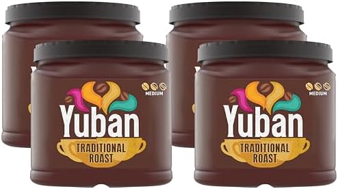 Yuban Traditional Medium Roast Ground Coffee (31 oz Canister) (Pack of 4)