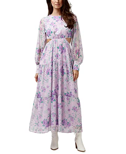 Buffalo David Bitton Damen Marceline Kleid, Violett mit Blumenmuster,...