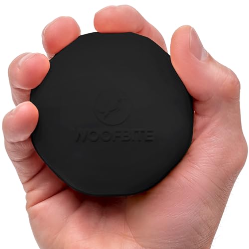 WoofBite® “Indestructible” Dog Ball for Toy Destroyers & Aggressive Chewers - Durable, Heavy Duty Natural Rubber - Dog Chew & Fetch Toy for Medium & Large Breed Dogs