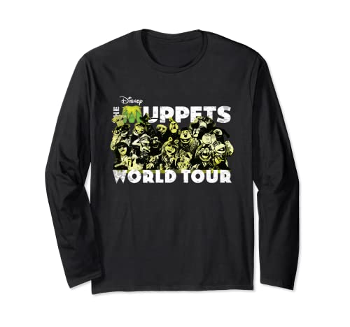 Muppets World Tour concert Disney t-shirt manches longues en coton doux