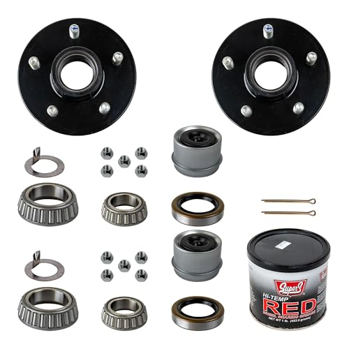 The Trailer Parts Outlet - 3500 lb Trailer Idler Axle TK Service Kit - 3.5k Capacity, 5x4.5 Bolt Pattern