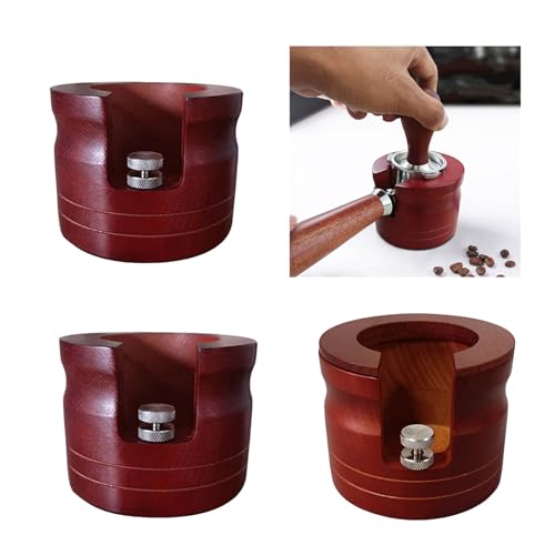 Station de tamper à expresso sans fond réglable en hauteur