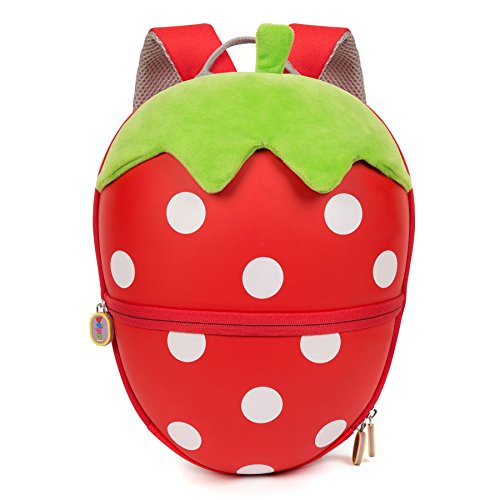 Boppi Tiny Trekker Sac à Dos de Voyage pour Enfant 4 litres - Fraise