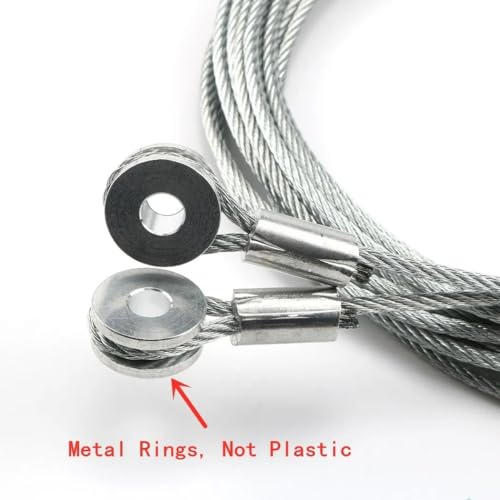 Kit Cables Puerta Rampa Trailer Carga Cerrado 150 Pulgadas miniatura 5