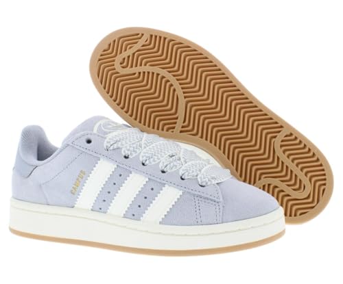Image of adidas Campus 00s Women's Shoes, Halo Silver /Off White /Gum, Size 10.5