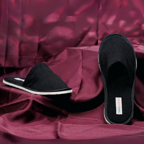 Image of Travelkhushi Unisex House Slippers For Winter & Summer Carpet Slippers for Bedrooms Indoor Home Slipper Comfy Soft Cozy Flip Flops