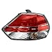 TRQ 2 Piece Driver & Passenger Side Tail Light Assembly Set Compatible with 2014-2016 Nissan Rogue NI2804102 NI2805102