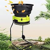 Elektrischer Laubhäcksler, 2500 W Komposthäcksler Laubzerkleinerer mit...