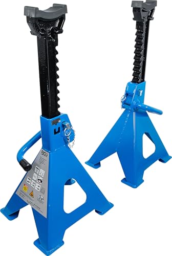 Foto von BGS 3016 | Unterstellbšcke | Traglast 6000 kg/Paar | Hub 382-600 mm | 1 Paar | verstellbar | inkl. Gummiauflage