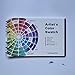 Produktbild Aquarell Skizzenbuch 100% Baumwolle Farbtagebuch, 14x21.6 CM, 300GSM, 10 Blätter, Kaltpressung, säurefrei,Artist`s Color Diary Swatch Book Musterbuch