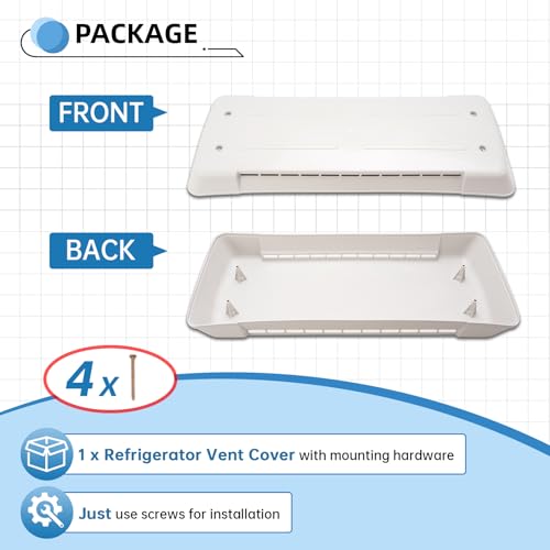 HECASA RV Refrigerator Vent Cover Compatible with Dometic Vents Direct Replacement Lid Cap Universal-Model 65528 by HECASA - Image 6