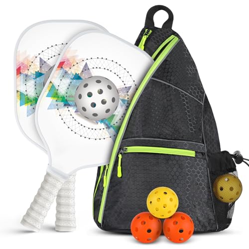 Raquettes de pickleball haute performance Achiou durables en fibre de verre
