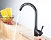 Single Handle Kitchen Mixer Hot And Cold Water Flexible Kitchen Faucet Black Kitchen Faucet Sink Mixer