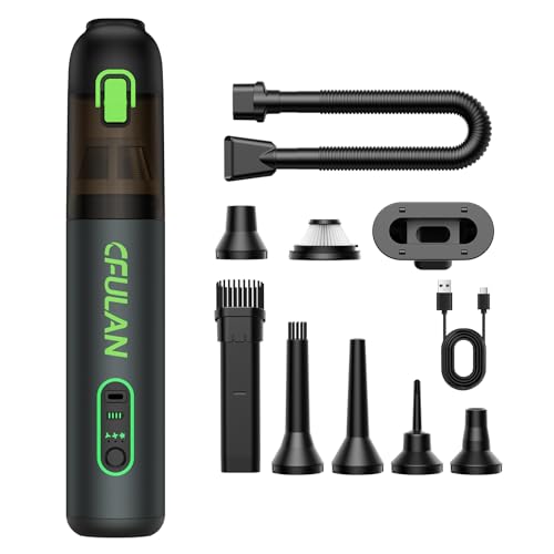 58% Off Cfulan Cordless Car Vacuum with 21000Pa Suction & 8 Attachments