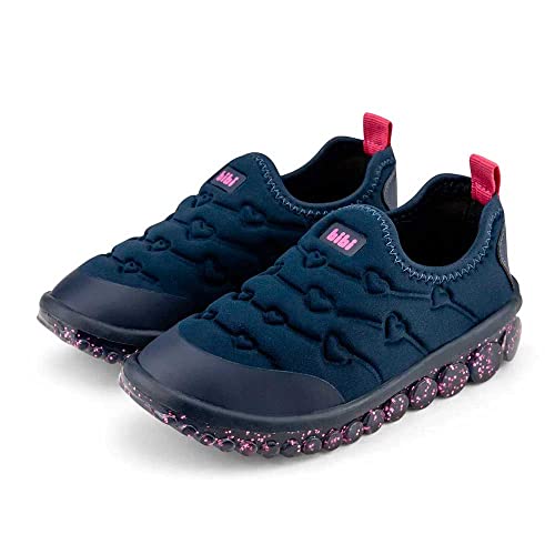 Tênis Infantil Menina Roller Naval 2.0 Glitter Bibi Sem Cadarço (31)