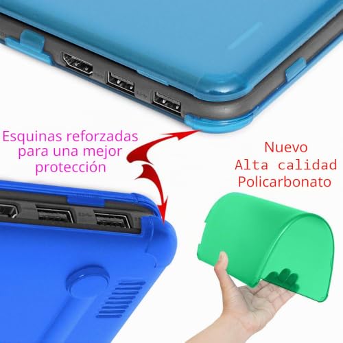 Funda DELL Chromebook 3110 2 en 1 mCover para evitar arañazos en portátiles escolares verdes 7