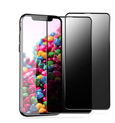 iphone 11 ガラスフィルム のぞき見防止 iphone xr ガラスフィルム 全面 あいふぉんxr ガラス 液晶保護フィルム【iphone11/xr 用 フィルム 6.1インチ 2枚セット/気泡ゼロ/覗き見/割れない】