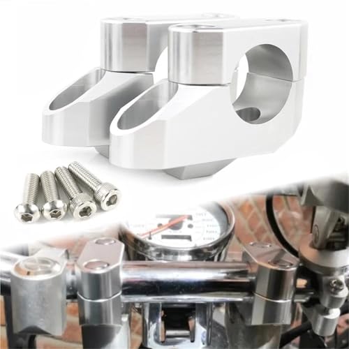 Rehausseurs de guidon 25,4 mm pontets de rehausse moto Kawasaki Vulcan VN 800 900 1500 2000
