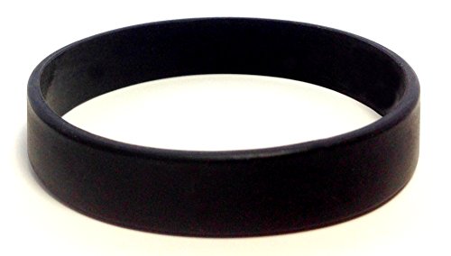 Image of TheAwristocrat 1 Dozen (12) Multi-Pack Blank Rubber Wristbands Silicone Bracelets - Select from a Variety of Colors