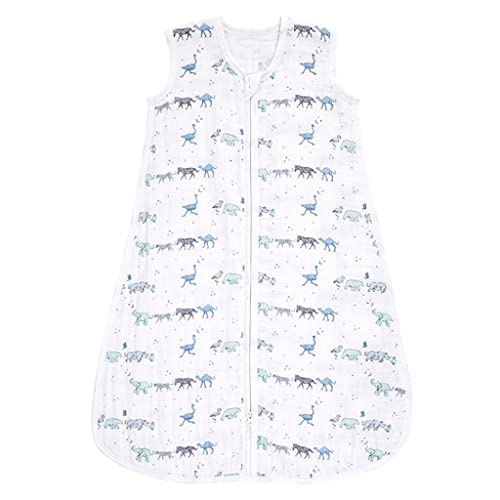 Aden + Anais Gigoteuse d’été légère pour bébé en Mousseline 100% Coton 1,0 TOG, garçon et Fille, 6-18 Mois, 90cm x 33cm, Largeur Poitrine 31cm, Largeur du Bas...
