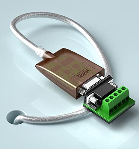 3m USB to 485/422 Serial Port Industrial Serial Port RS485 to USB Communication Converter USB to 485 Serial Port Module bidirectional Transmission Shielded Wire