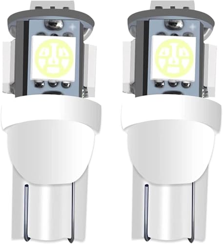 Paquete 10 Bombillas LED T10 194 168 Para Panel Vehículo miniatura 2