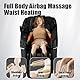 ROTAI Massagesessel Ganzkörpermassage, Zero Gravity, 3D-Mechanische Hände, Lendenwärme, Sprachfunktion, Fußrollenmassage, Intelligente Shiatsu-Massage (Schwarz)