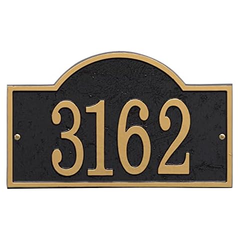 WHITEHALL Modern House Numbers Address Sign Cover
