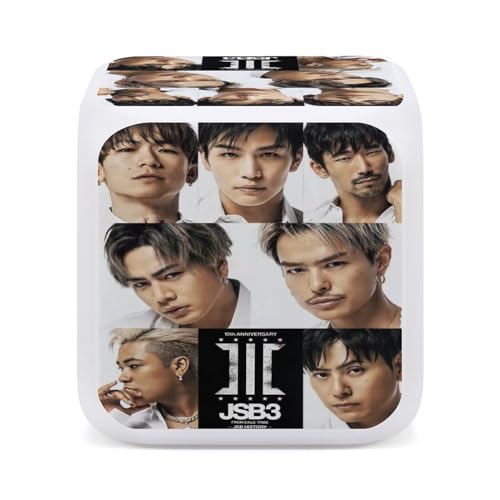 三代目J Soul Brothers 岩田剛典 目覚まし時計 時間どおりに起こす プレゼント 時間を決める 多機能 カラーチェンジ 萌え かわいい 循環変色 時間温度ダブル表示