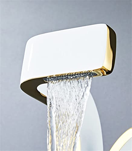 Grifo de lavabo negro con agua fría y caliente para fregadero de cocina y baño 6