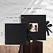 Vienrose Scrapbook Photo Albums DIY Hardcover Pictures Book 8x8 Inches 40 Black Pages for guest book Wedding Birthday