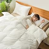 Aooka 高級ホテル仕様 掛け布団【每日さ元最大20枚しか生産できない！】充填量1.2kg 掛けふとん 極暖 羽毛布団より軽くて暖かい 高級人工羽毛布団 健康 快眠 世界が認めた質の高い眠り 35マス立体キルト暖かさ持続 抗菌防臭・防ダニ 洗える オールシーズン 肌掛け布団 抗菌 熟睡 秋冬用 (シングルサイズ 150*210CM)