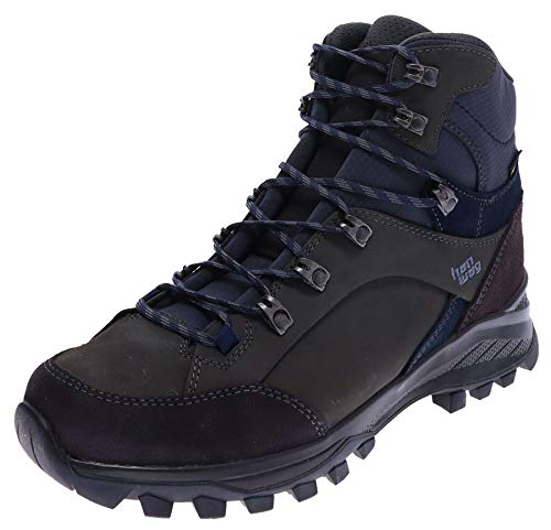 Hanwag Herren Hikingstiefel Banks GTX wasserdichter Wanderstiefel Grau 40.5 EU