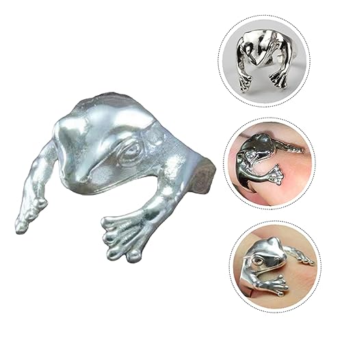 Collier Grenouille en Argent Pendentif Mains Or et Charmes de Bijoux - 7