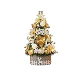 DESEO UNA FELIZ NAVIDAD: ¡Nuestro árbol de Navidad de mesa te permite pasar una Navidad inolvidable con tranquilidad y alegría!