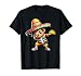 Tacos Kid Dabbing Poncho Cinco De Mayo Sombrero Fiesta T-Shirt