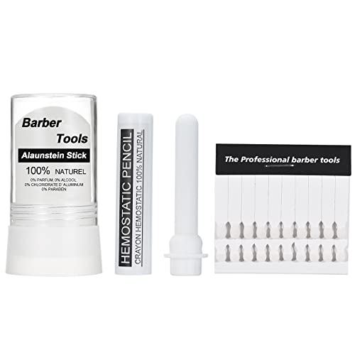 Bestauty Stoppt Blutungen Styptic Bleistift Alaun Streichhölzer Alaun Stein 100% natürlich After Shave Styptic Streichhölzer Stick Stone Rasierzubehör für Männer Razor Nicks Barber Home Use Cover