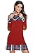 Alaster Queen Women's Long Sleeve Fall Dresses 2025 Plaid Cowl Neck Winter Tunic Dress Casual Red Sweater Short Dress for Women