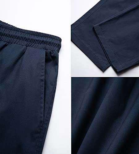 Image of THWEI Mens Cargo Pants Casual Drawstring Athletic Jogger Sports Outdoor Trousers