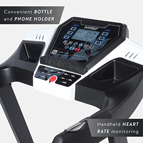 Image of Fitkit by Cult FT200S 4.5HP Peak Treadmill (Max Weight: 110Kg, Auto Incline, Max Speed 16km /hr) for Home Gym Fitness with 1 Year Warranty,Black