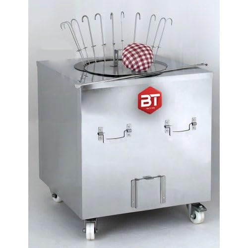 Bajrangi Tandoors Stainless Steel Tandoor (Square Charcoal Tandoor, Large)-image-37
